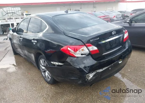 2013 Infiniti M37 z USA, uszkodzony, nr VIN JN1BY1APXDM514748